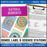 Natural Resources - Demo, Labs, and Science Stations