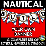 NAUTICAL BANNERS (NAUTICAL THEME CLASSROOM DECOR) NAUTICAL