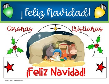 Preview of NAVIDAD 9 CORONAS CRISTIANAS  ESPAÑOL / CHRISTMAS 9 CHRISTIAN CROWNS SPANISH