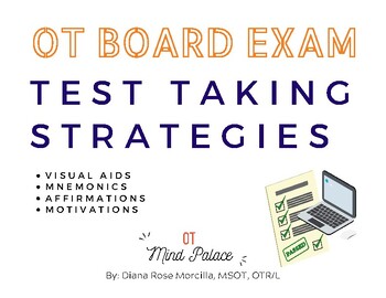 Preview of NBCOT Test Taking Strategies by DRM OT