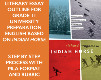 Preview of Indian Horse Literary Essay- NBE3U-11 University Prep English/AP Lit- Indigenous