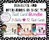 NBT: Numbers and Operations in Base Ten Math Task Card Bundle