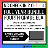 NC Check In 123 | Full Year Test Prep Bundle | Fourth Grade ELA