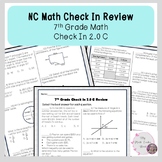 NC Check In Review 2.0 C | 7th Grade Math | Test Prep