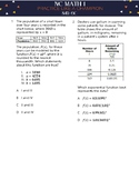 NC Math 1 EOC Review: S-ID.6c         "Practice Like a Cha