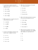 NC Math 3 EOC Review: F-IF.1     "Practice Like a Champion