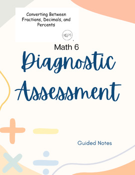 Preview of NC Math 6 Diagnostic Assessment
