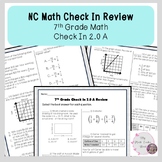 NC Math Check In Review | 7th Grade Math | Check In 2.0 A