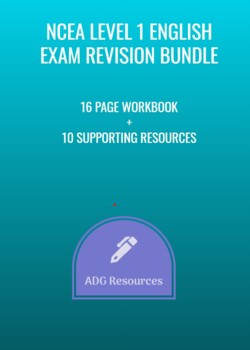 Preview of NCEA LEVEL 1 ENGLISH EXAM REVISION BUNDLE - GOOGLE DRIVE
