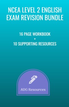 Preview of NCEA LEVEL 2 ENGLISH EXAM REVISION BUNDLE - GOOGLE DRIVE