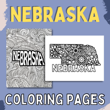 nebraska coloring pages