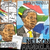 Nelson Mandela Collaborative Poster and Writing Activity