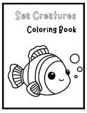 NEMO sea creatures water animals coloring pages book PDF summer