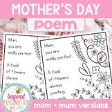 Mother's Day Poem Flower Collaboration with Poet Ash Raymo