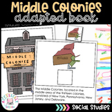 Middle Colonies Adapted Book | 13 Colonies | Social Studie