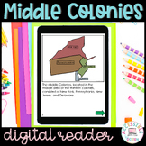 Middle Colonies Digital Book | Google Slides | Special Education 