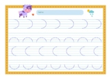 NEW - 128 colorful, tracing patterns practice for kindergarten