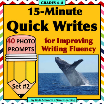 Preview of 15-MINUTE QUICK WRITES • GRADES 4–6 • Photos for Writing!