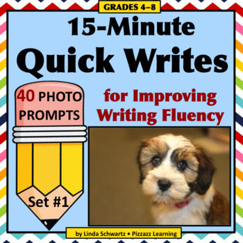 Preview of 15-MINUTE QUICK WRITES • GRADES 4–6 • An Early Finisher Activity!