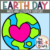 EARTH DAY Math Letters Phonics and Literacy Centers Activi