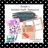 NEW ALBERTA CURRICULUM-Grade 4 Multiplication (0-12) Guide