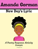 Amanda Gorman New Day's Lyric Poetry Activity