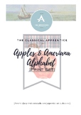 NEW Apples & Americana Alphabet {Print Set}