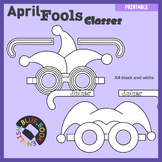 NEW! April Fools Festive Coloring Glasses Crafts