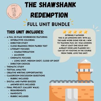 Preview of NEW BUNDLE: The Shawshank Redemption