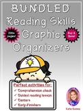 BUNDLED Reading Skills Graphic Organizers!