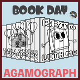 NEW! World Book Day Agamograph Craft | Cute Reading Colori
