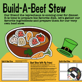NEW! Build-a-Beef Stew Writing - St Patrick's Day Comic | 