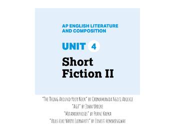Preview of NEW College Board AP Literature Unit 4: Short Fiction II