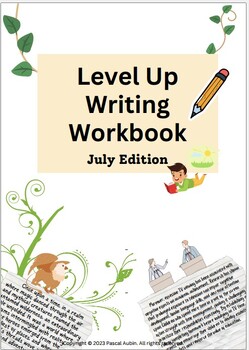 Preview of NEW ESSAY and STORY Writing Workbook for KIDS