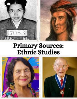 Preview of NEW Ethnic Studies Primary Source Reader