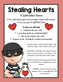 Stealing Hearts - A Valentine Subtraction Game