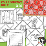 NEW! Farm Collaborative Quilt | Art + Writing Activity