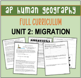 AP Human Geography Unit Plan: UNIT 2 MIGRATION