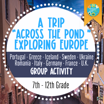 Preview of NEW! Europe Geography — Across the Pond Exploring Europe