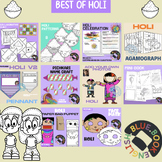NEW! Holi Best Of Bundle | Crafts, Reading, Writing, Decorations