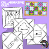 Holi Collaborative Quilt | Art + Writing Activity