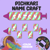Holi Name Craft - Pichkari Decoration Activity
