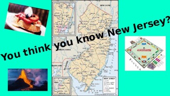 Preview of NEW JERSEY - fun facts/trivia!!