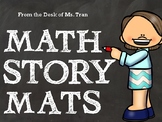 NEW  K-3 Math Story Mats MAKE WORD PROBLEMS FUN AND HANDS-ON!