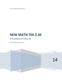 STAAR 5th Grade MATH Breakdown TEK 5.3K (2014-2015)