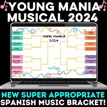 Preview of NEW Middle School Spanish March Music Bracket 2024 YOUNG mania musical música 24