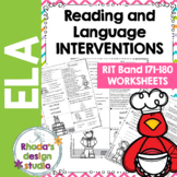 NEW: NWEA MAP Prep ELA Reading Practice Worksheets RIT Band 171-180 Testing