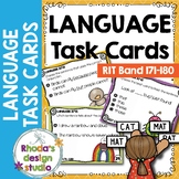 NEW: NWEA MAP Prep Language Arts Practice Task Cards RIT B