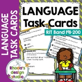 NEW: NWEA MAP Prep Language Arts Practice Task Cards RIT B