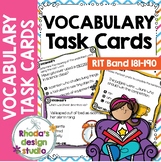 NEW: NWEA MAP Prep Vocabulary Practice Task Cards RIT Band